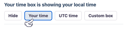 Select Local Time